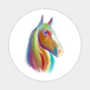 Horse of Many Colors Magnet